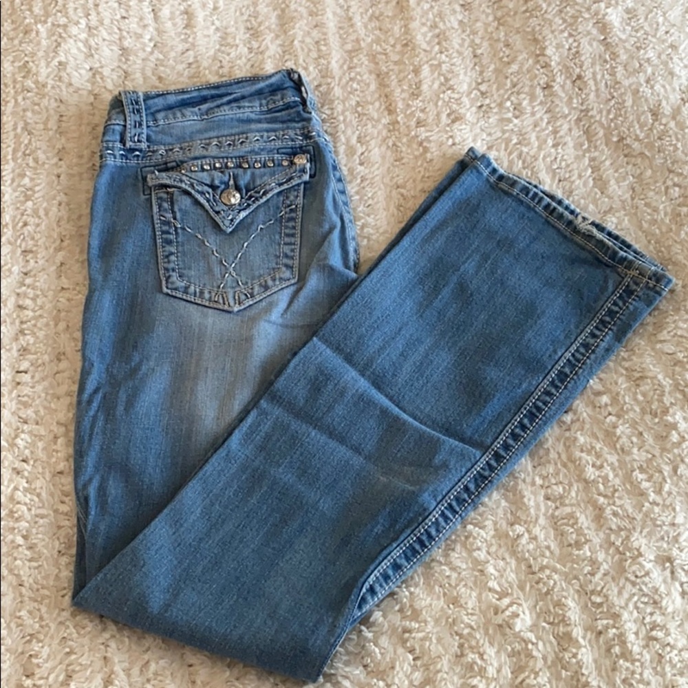 Miss Me Boot Cut Jeans size 28